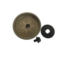 TITISKIN 90618228 Chainsaw Drive Sprocket for DCCS620B DCCS620P1 DCCS670B DCCS670X1 DCCS690B DCCS690H1 DCCS690M1, with Chainsaw Bolt 90639221 and Washer 90618229