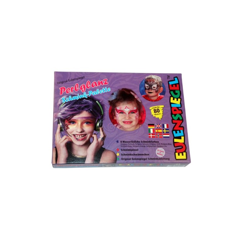 Eulenspiegel 208021 Pearlescent Make-Up Palette