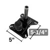 Replacement Swivel & Tilt for Caster Chairs Black