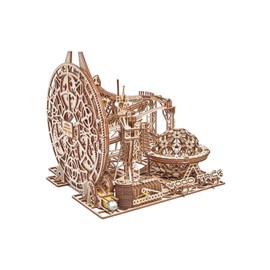 Wood Trick Galaxy Marble Run Wooden 3d Mechanical Model Kit Puzzle Toy DIY Gift