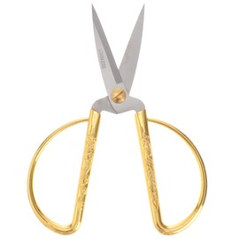 NOLITOY Tijeras De Bordado Retro De Acero Inoxidable 6.69 Pulgadas Tijera De Costura Para Cortar Hilos Finos Manualidades Diy Punto De Cruz Y Ropa