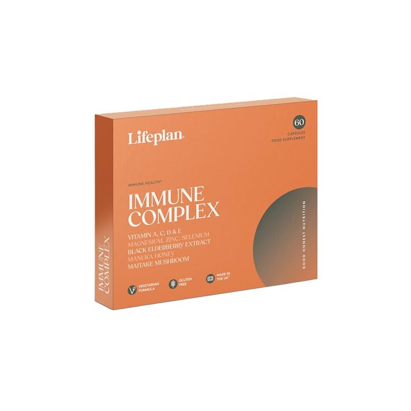 LIFEPLAN Immune Complex 60 Capsules – Immune Support Supplement –