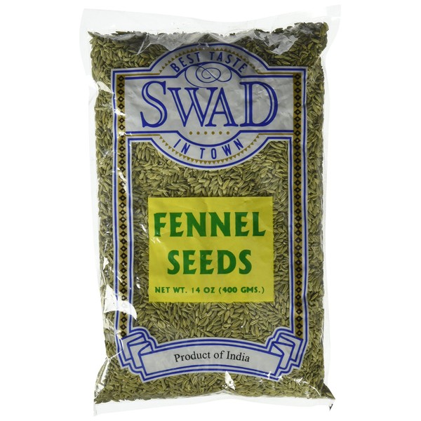 Great Bazaar Swad Fennel Seeds, 7 Ounce (14 Oz)