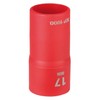 Draper XP1000 17841 VDE Socket, 1/2" Sq. Dr., 17mm