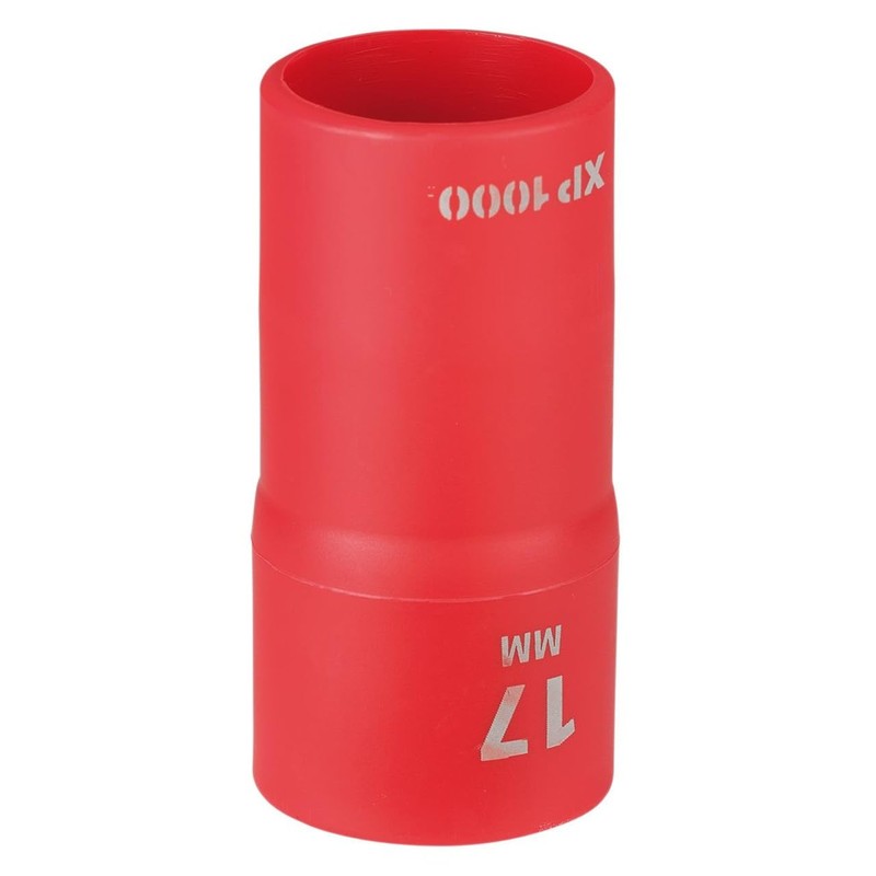 Draper XP1000 17841 VDE Socket, 1/2" Sq. Dr., 17mm