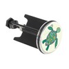 WENKO Pluggy® Turtle Rollin'Art, Height-Adjustable Sink Plug for All Standard