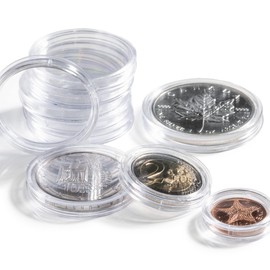 Leuchtturm Coin Capsules Inner Diameter 24.5 mm Pack of 100