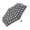 Wpc. 4360-155-002 Rain Umbrella, Camellia, Mini Umbrella, Black, Women's, 19.7