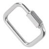 Chain Link Stainless Steel 4‑Corner Multifunctional Connection Buckle for Outdoor