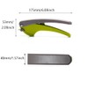 2PCS Garlic Press, Dual Function Garlic Mincer Slicer Heavy Duty