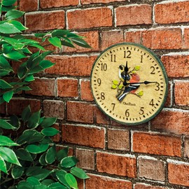 Chaffinch Design Weather Resistant Outdoor Clock 250mm / 10" - Sit back, relax and let time pass you by
