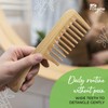 LAC FOR YOU Coarse Wooden Curling Comb - Coarse Teeth