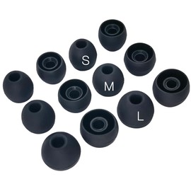 TENNMAK 12X Eartips Replacement for Matast C16 / Rolosar Q76 / OFNEX X19 / occiam T19 / Ltinist X29 Earbuds Earpad Ear Tips
