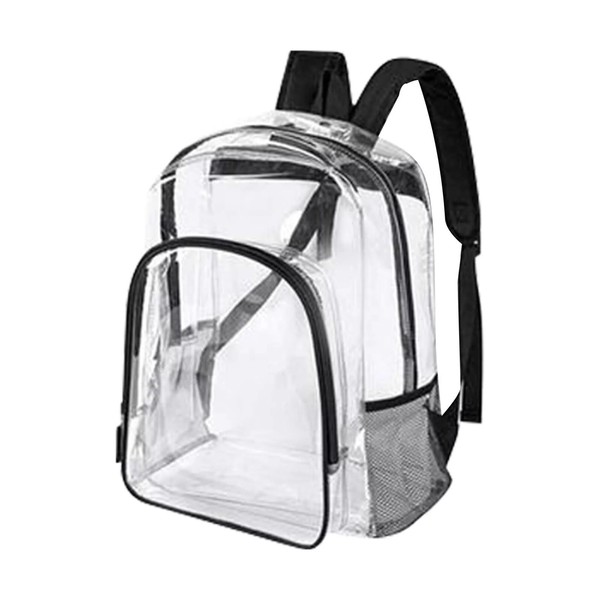 QUINTRA Clear Small Backpack, Stadium Approved Transparent Backpack, Waterproof Transparent