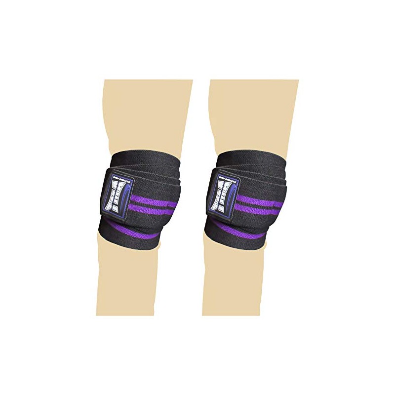 TMA Weight Lifting Knee Wraps Support Knee Gym Training Power