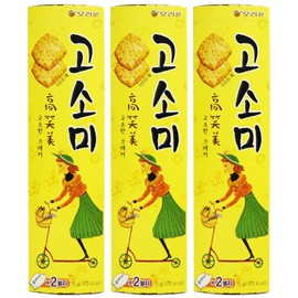 Gosomi Sweet & Savory Cracker Snacks - Perfect with Coffee or Tea, Ideal for Parties & Gatherings_3 Packs