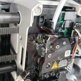 Imdinnogo 3D Printer Accessories BambuLab P1P P1S Hall Switch Board: Filament Sensor Replacement with Ribbon FPC Cable for Detecting Presence of Consumables in Hotend Extruder