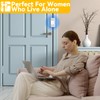 4 Pack Home Security Door Lock Withstand 800 lbs for