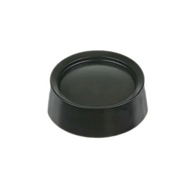 CAMGJORT 26115-E Round Fan Control Light Dimmer Switch Knob,1/4 inch Dia D Shaped Shaft,Black(2 PCS)