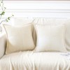 Artscope Corduroy Cushion Covers Pack of 2 Modern Patchwork Throw