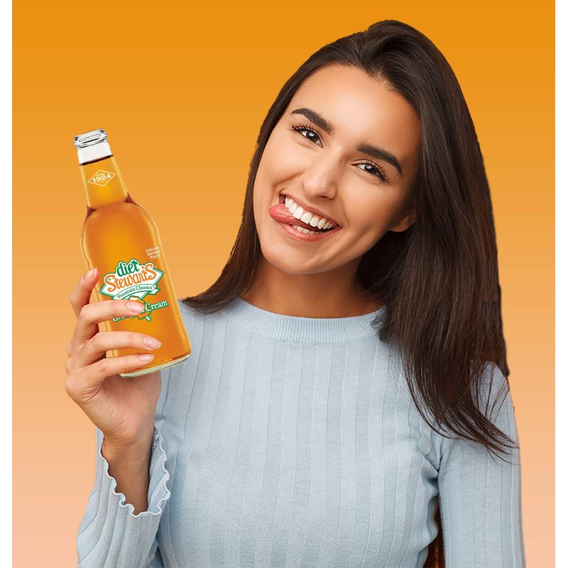 Diet Stewart's Orange 'n Cream Soda, 12 fl oz (12