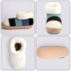 HUANSHA Ankle Knit Slipper Socks For Women With Grippers, Warm