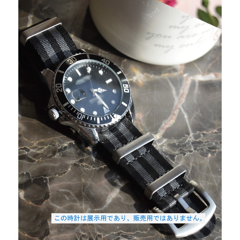 [MZBUTIQ] Nylon Watch Band Replacement (18mm, 20mm, 22mm, 24mm)