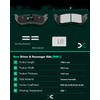 SCITOO Disc Brake Pads Kits D881-7758 Ceramic Rear Brake Pads