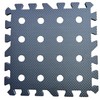 Grendle 30.5 x 30.5 x 1cm 8 pc Black Interlocking
