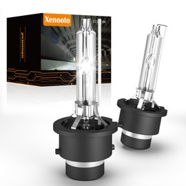 Xenooto for 2012 2013 2014 Toyota Camry Avalon Venza HID Xenon Headlight Bulbs Low Beam D4S, 6000K Bright White Light 90981-20024, 35W D4SC1 OEM Headlamp Replacement, Pack of 2