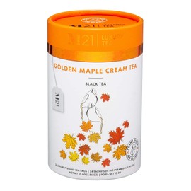 Metropolitan Tea M21 Luxury Black Tea Golden Maple Cream Tea 24 Pyramid Bags