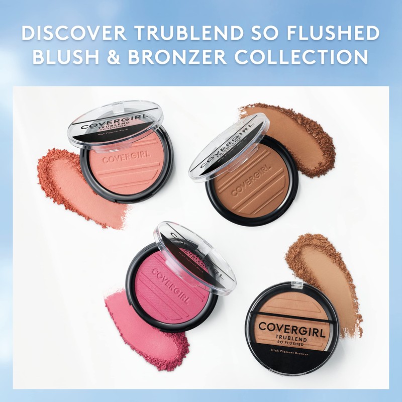 COVERGIRL COVERGIRL Trueblend so Flushed High Pigment Blush & Bronzer,
