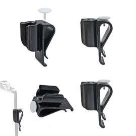 zalati Golf Club Bag Clips 4pcs Golf Carry Bag Putter Clips Golf Bag Clamp Holder for Golf Club Bag Organizer