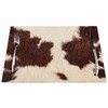 Walmsco Placemats Brown Cow Texture Decor For Dining Room Kitchen