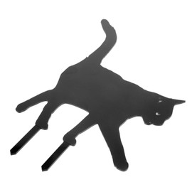 Totority Cat Garden Statue Realistic Cat Stake for Outdoor Decor Durable Garden Ornament