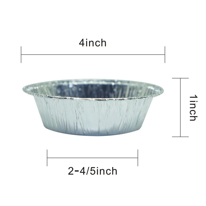 MYStar 6.7 cm (2.6") Disposable Aluminum Foil, Mini Cupcake/Muffin Baking