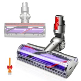 IZSOHHOME Quick-Release Vacuum Head,Compatible with Dys0n V7 V8 V10 V11 V15 Vacuums Animal Absolute Modelsfor Hardwood Floor Carpets Attachment SV10 SV11 SV12 SV14 Bristle Roller Brush Parts