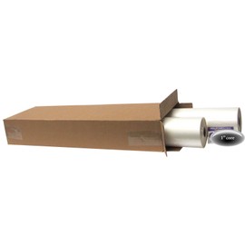 Standard 3 Mil Clear 27-Inch x 250-Feet x 1-Inch Core Thermal Roll Laminating Film, 2 Rolls (03-273-1C) / Finish: Gloss, Temp Range: 290 Degree F to 300 Degree F