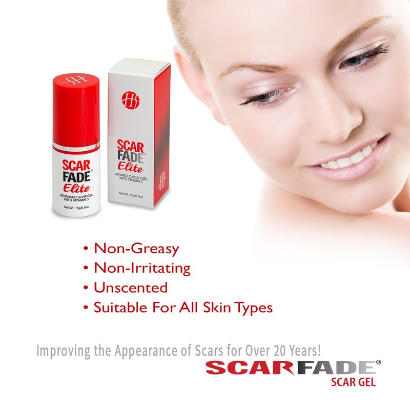 ScarFade Elite Advanced Scar Treatment, Scar Removal, Scar Therapy, Scar