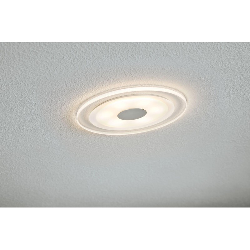 Paulmann Recessed Light LED Whirl, Dimmable, Ø 120mm