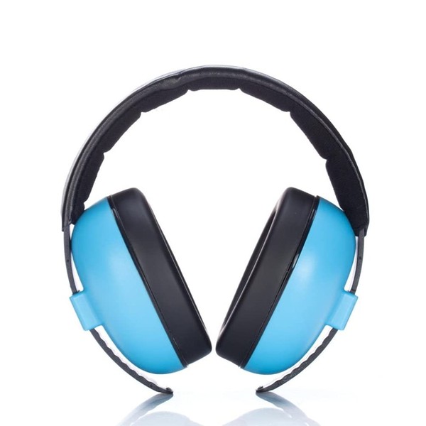 KOMUNJ Casque anti-bruit pour enfants et bébés - Protection auditive - Poids court - Pour adultes et enfants, bleu, M