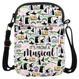 Musical Inspired Gift Musical Lover Gift It’s from A Musical Broadway Theatre Zipper Pouch Makeup Bag (FromWick CR EU)