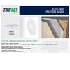 TruFast 2" Plasti-Grip PBLP2 Prong Washer (1000 EA) White Plastic