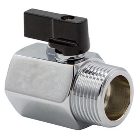 Variosan Mini Ball Valve Female x Male Thread Chrome