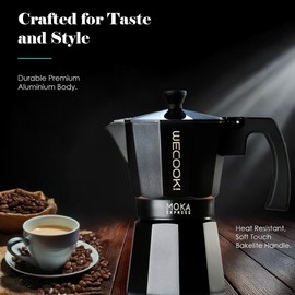 WECOOK! Cafetera Bella 1 cups