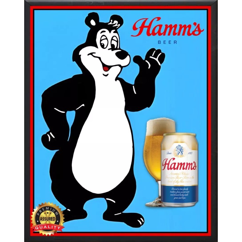 Hamm's Beer - Bear - Rare - Metal Sign 11