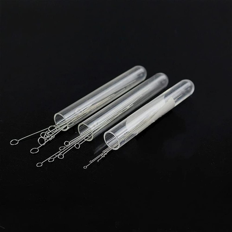 80 Pcs Inoculating Needle, 5 mm Nichrome Tips Inoculating Loop,