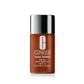 Clinique Clinique Even Better Makeup Medium Coverage Foundation Broad Spectrum SPF 15 | Evens Skin Tone + Reduces Dark Spots, Spice, 1 Fl Oz