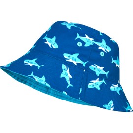 Playshoes Boys UV Protection Fishing Hat Swimming Hat Headwear Shark 53