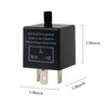Led Flasher Relay CF-13, 3 Pins Adjustable Turn Signal Relay